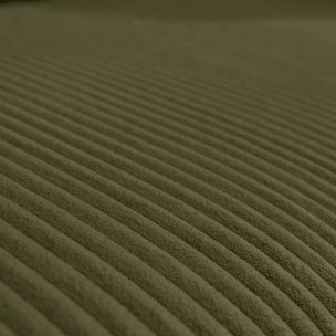 Canapé d'angle convertible réversible 3 places velours côtelé  ALMO