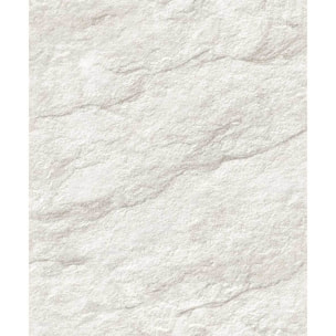 Papier peint effet pierre naturelle blanc ivoire