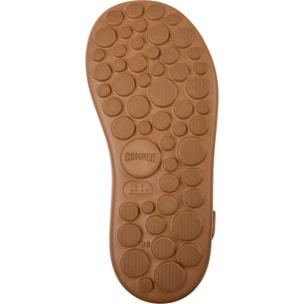 Sandalias - CAMPER Pelotas Flota Sandal - Beige - Cuero liso