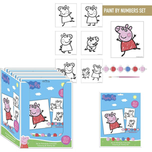 Set De Papelería Coloreable Peppa Pig
