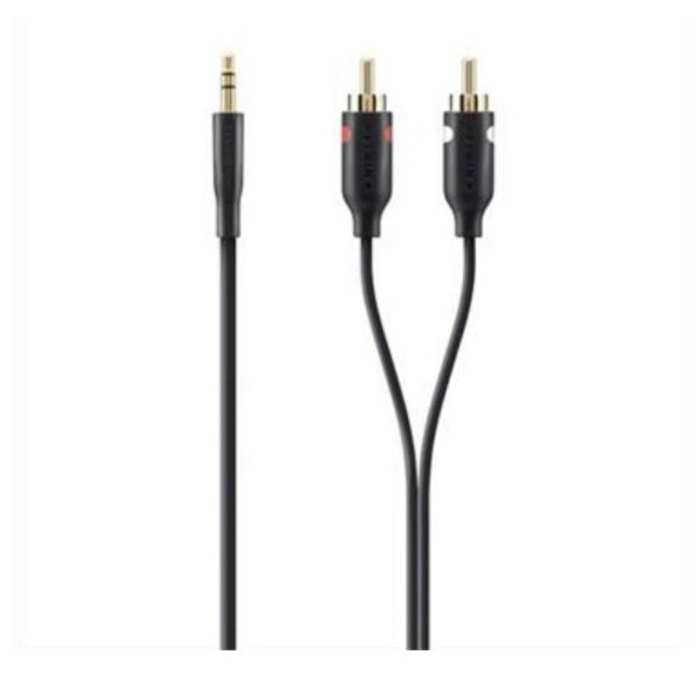 Câble Jack/RCA BELKIN M/M 1M Noir F3Y116bt1M