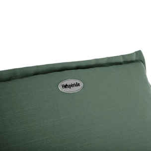 Coussin de transat "Korai" vert olive 190x60cm en polyester