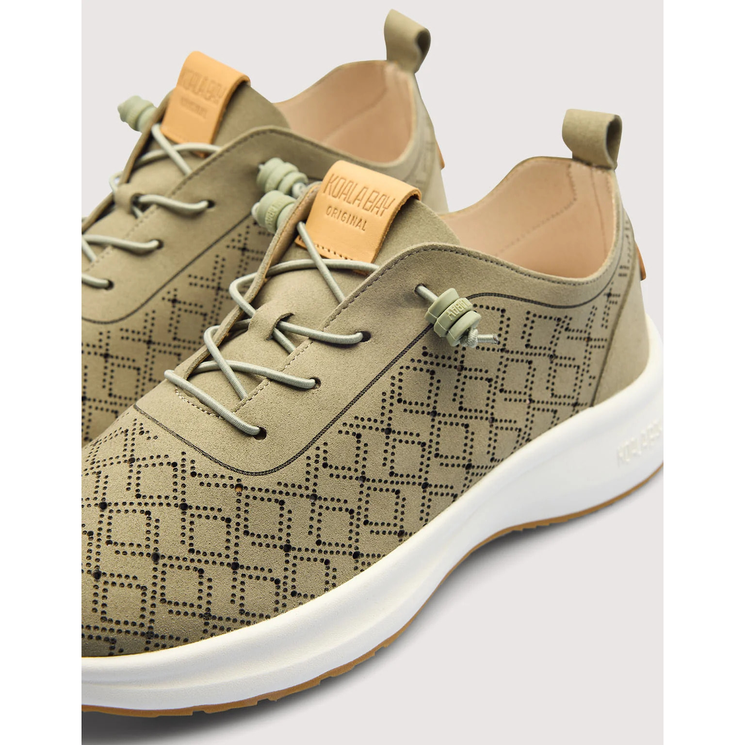 Sneaker Troquelado Caqui - Sunny