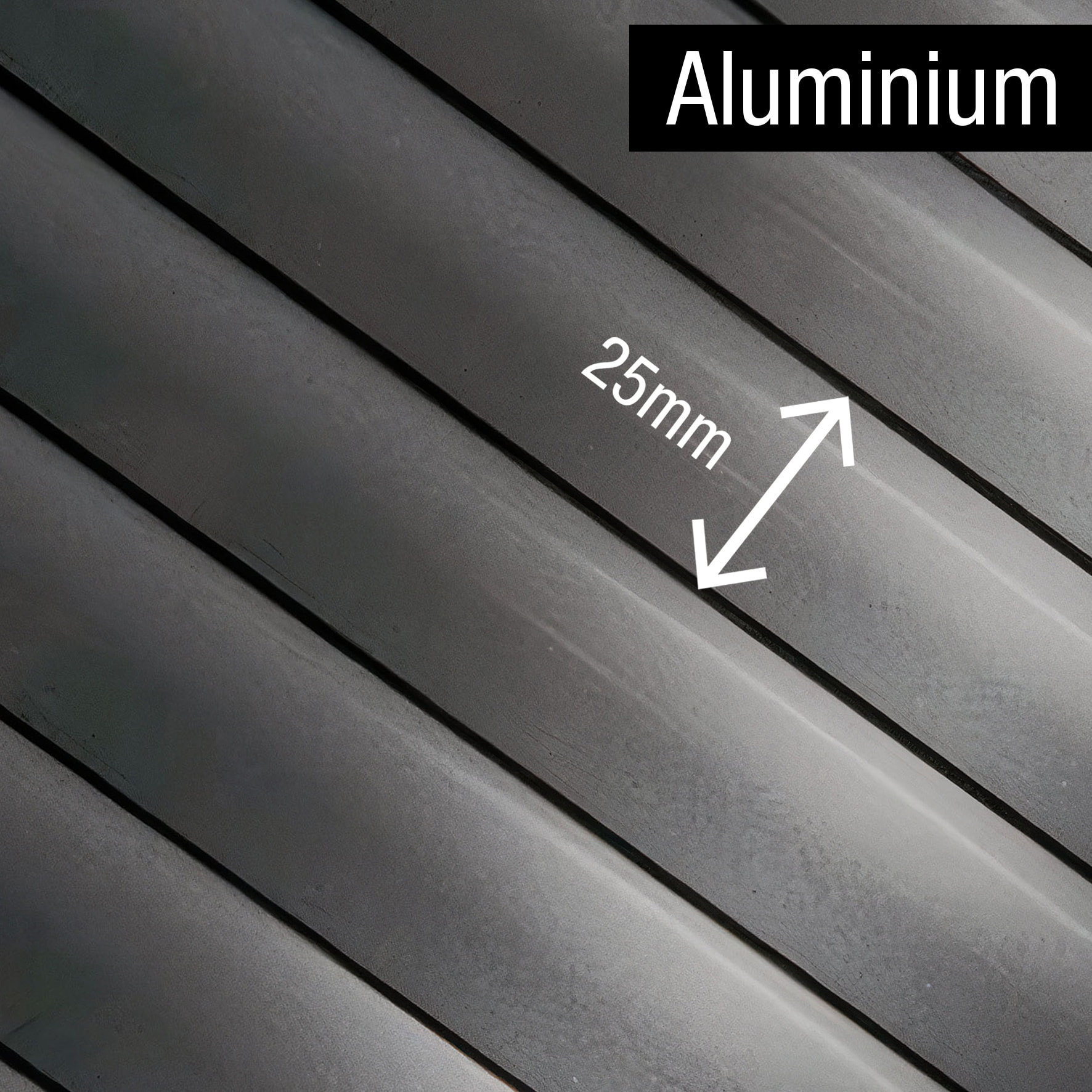 Veneciana aluminio TECHNO Plata