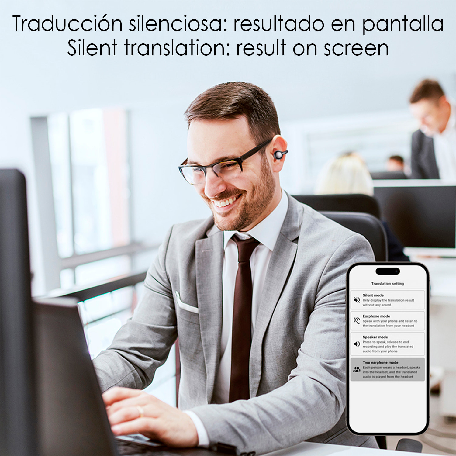 Auriculares deportivos TWS XG-42, bluetooth 6.0. Asistente inteligente con traducción en tiempo real y estación de carga inteligente multifunción con pantalla táctil.