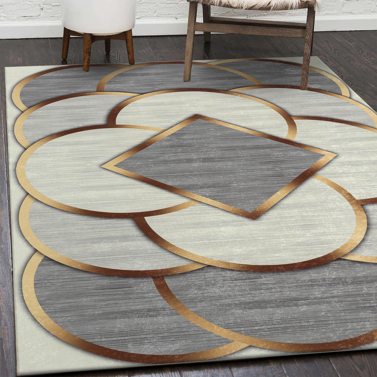 Stampa - tapis antidérapant et lavable en machine à 30°C
