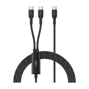 Câble de charge BELKIN 1.5M 140W Noir