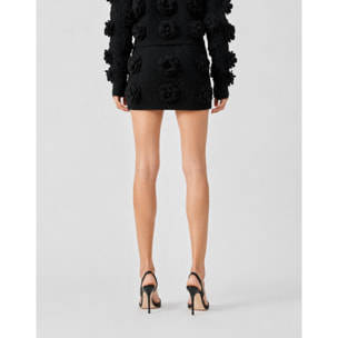 PHILIPP PLEIN Falda corta de punto ROSES