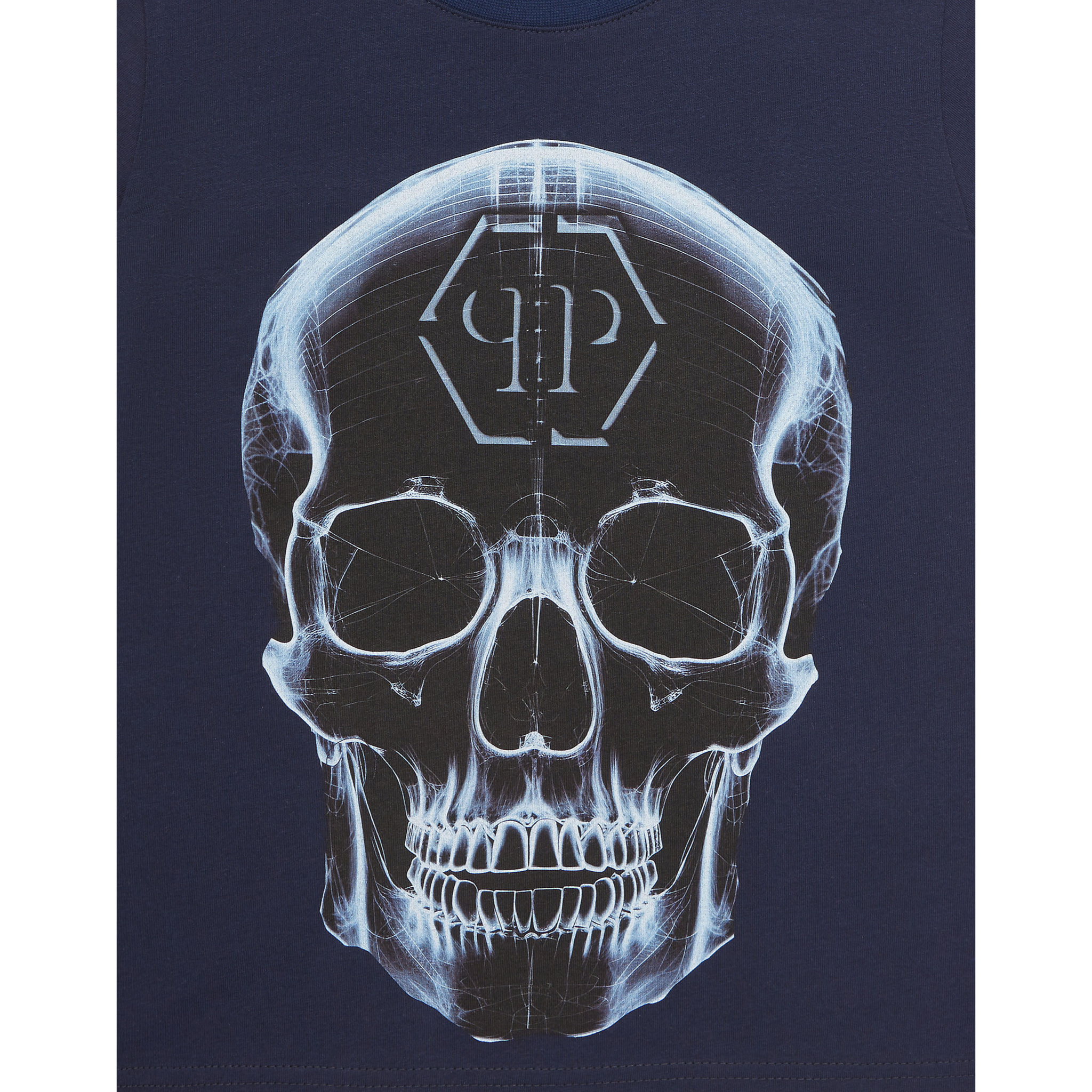 PHILIPP PLEIN Camiseta Cuello Redondo Ss SKULL
