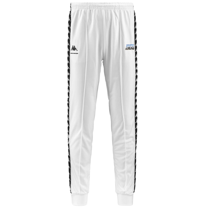 Kappa - Pantalones Hombre Blanco - 222 Banda Dpg Brawer