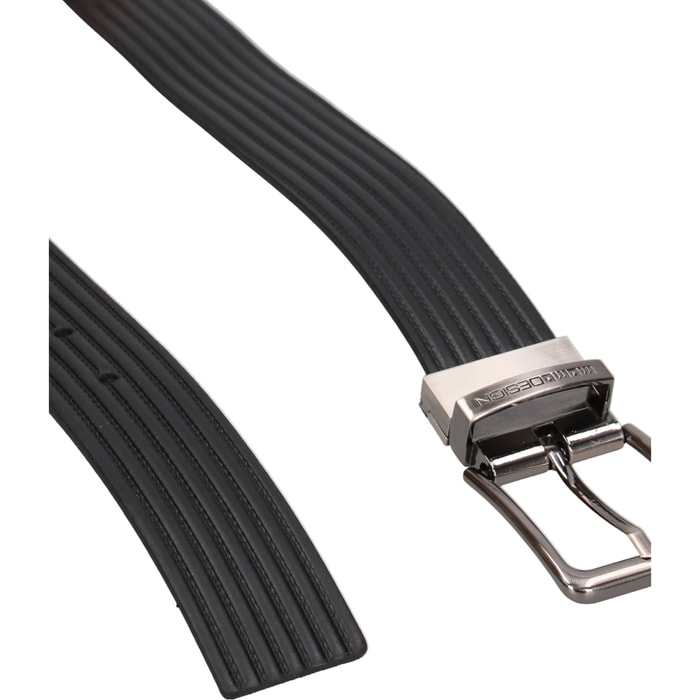 Cintura da uomo in vera pelle Made in Italy - Modello Caelum Ultra - 100 cm