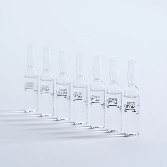 EFFIDERM - Ampoules Instant Éclat - Soin anti-âge et anti-rides avec Osilift® à efficacité démontrée - Étui de 7 ampoules en verre recyclable