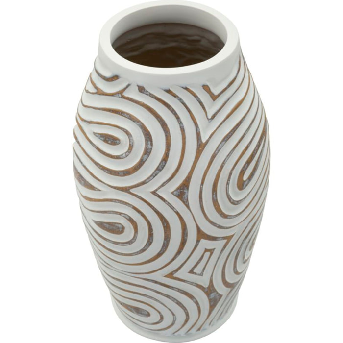 VASO RESINA OBLIX CM Ø 19,5X35 (APERTURA CM Ø 10,5)