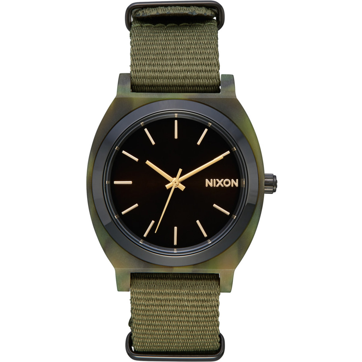 Reloj Nixon A3272619 Mujer Analogico Cuarzo con Correa de Tela