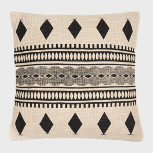 Cojín cuadrante algodón Fauno 45x45 - funda + relleno