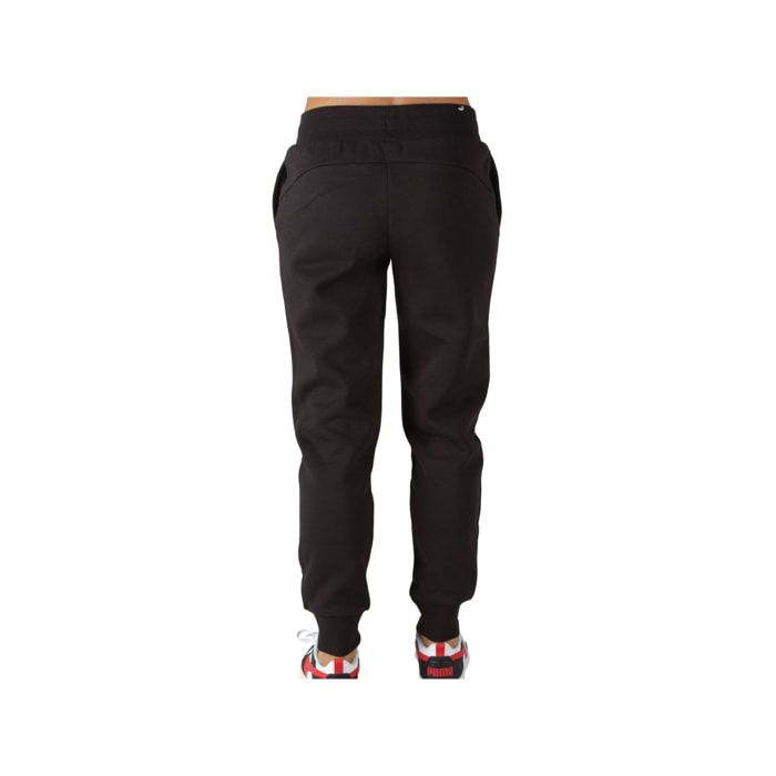 Pantaloni Puma ESS+ Glitter Logo Pants Nero