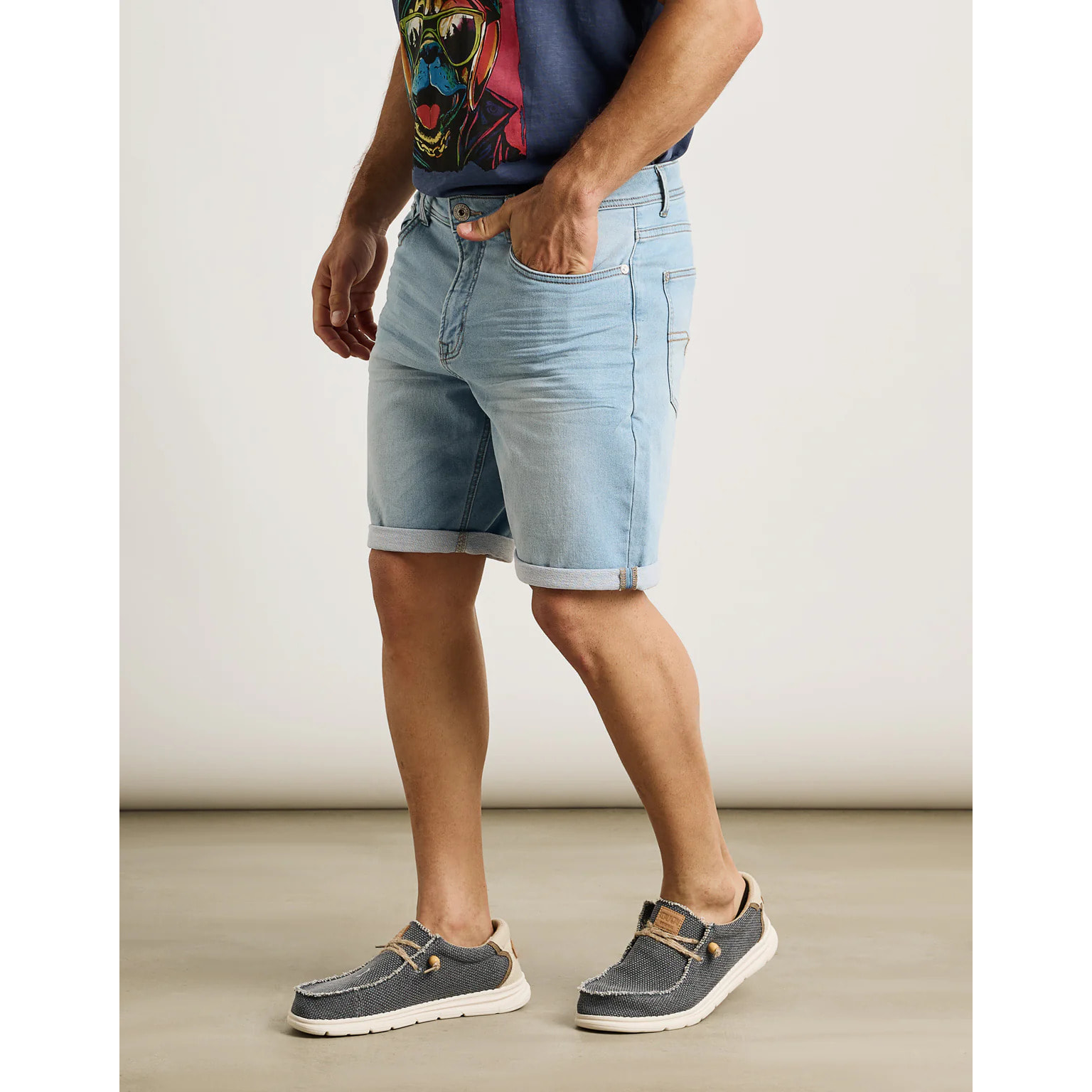 Bermuda Denim Denim Claro - Selbourne