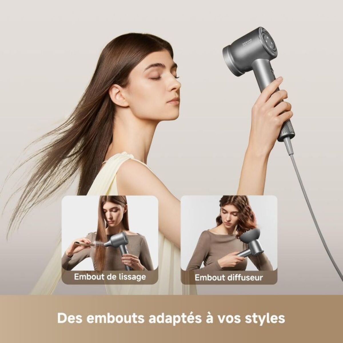 Sèche cheveux DREAME GloryMix Black
