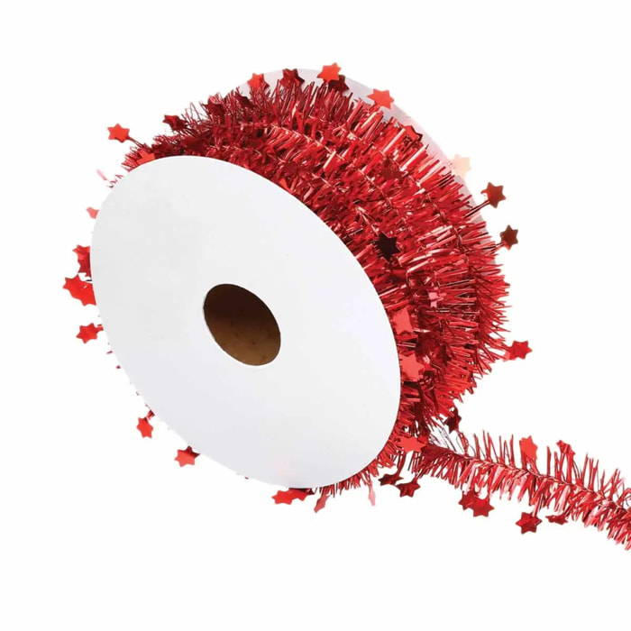 Guirlande de Noël  Fine Etoile Rouleau 3m