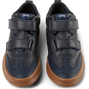 Sneakers - CAMPER Pursuit - Blu - Pelle liscia / Tessuto tecnico