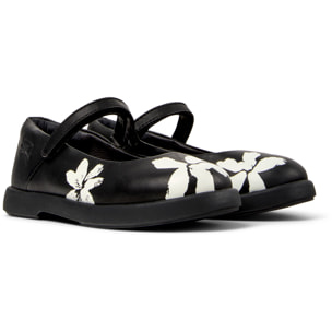 Ballerine - CAMPER Duet Twins - Nero - Pelle liscia