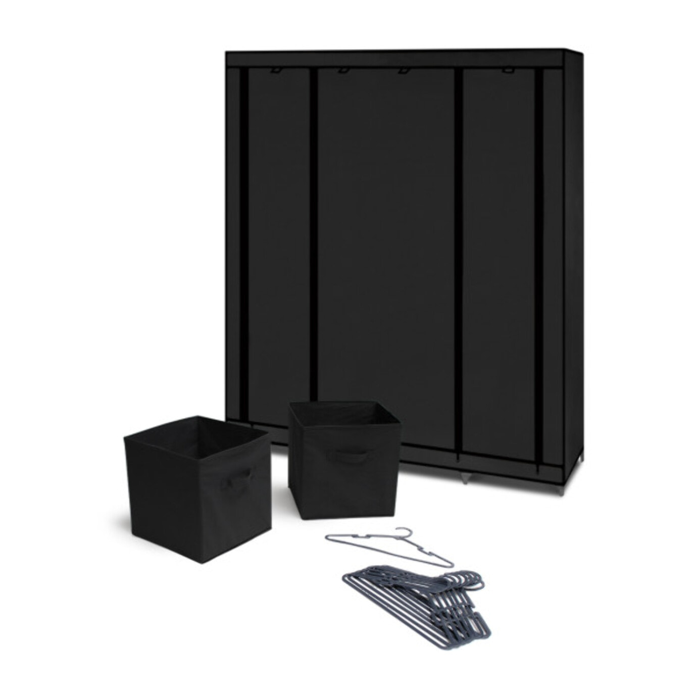 Armoire rangement optimale droite - Noir