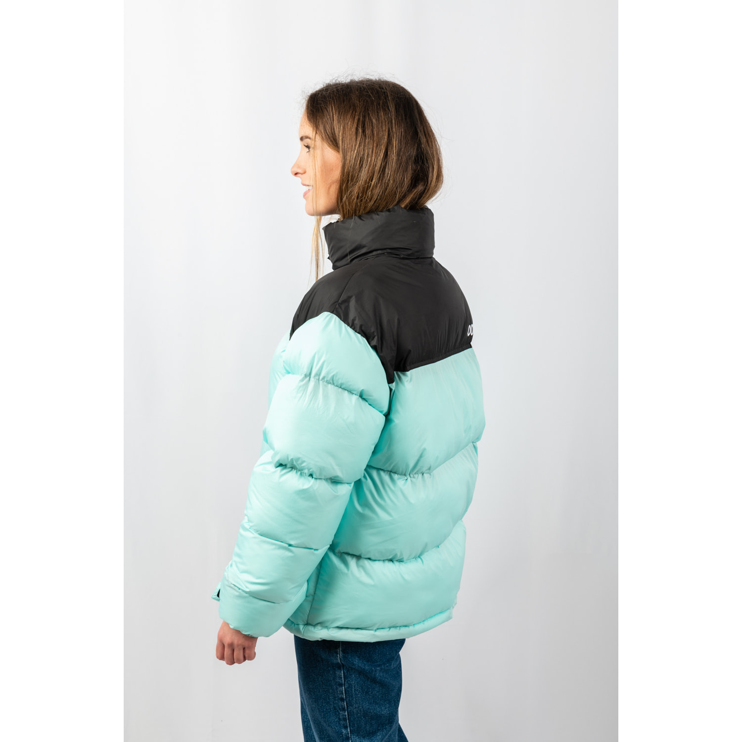 Chaqueta Lisboa short jacket marca ECOON - Turquesa