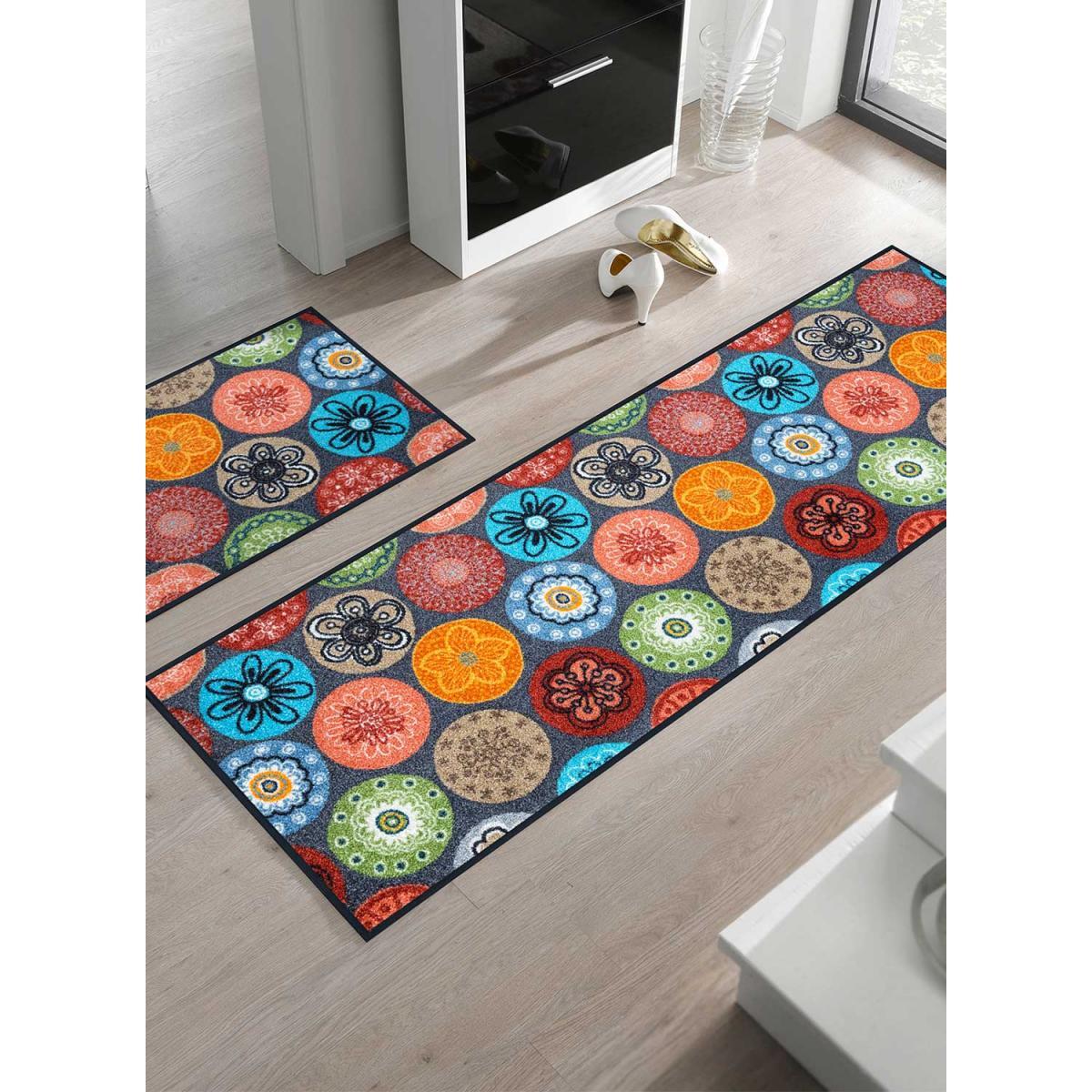 Tapis salon et chambre tissé motif géométrique FIMA