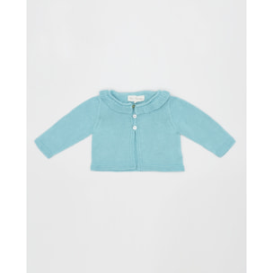 CHAQUETA VOLANTE AZUL AGUAMARINO