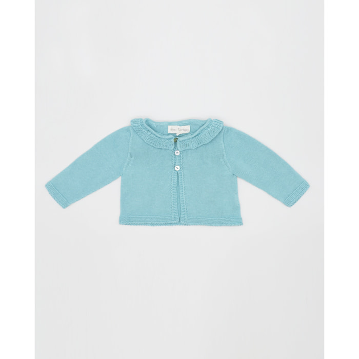 CHAQUETA VOLANTE AZUL AGUAMARINO