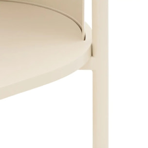 Étagère de salle de bain Argileo 40x122cm 5 niveaux blanc