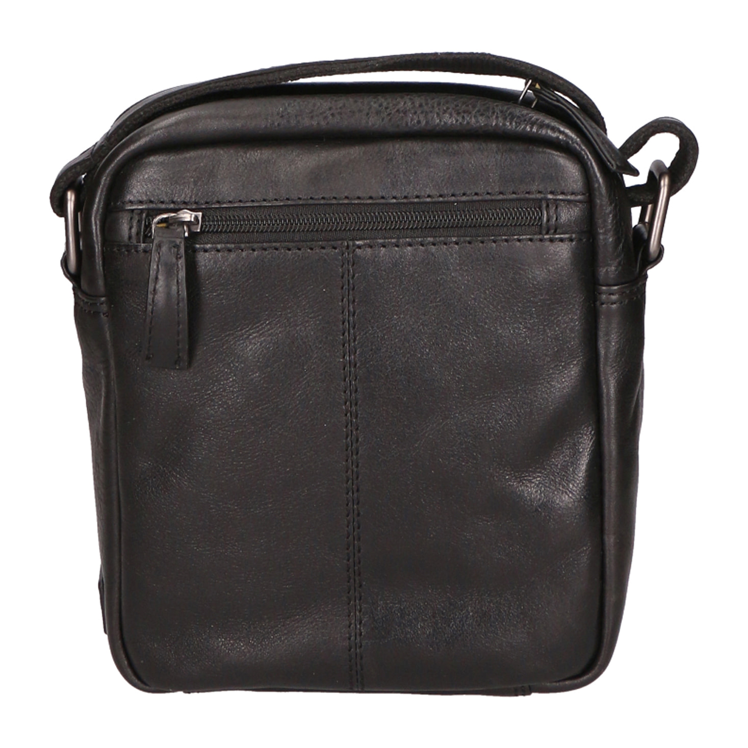 Borsa a tracolla unisex In Vera pelle Made in India 18x19x10 cm