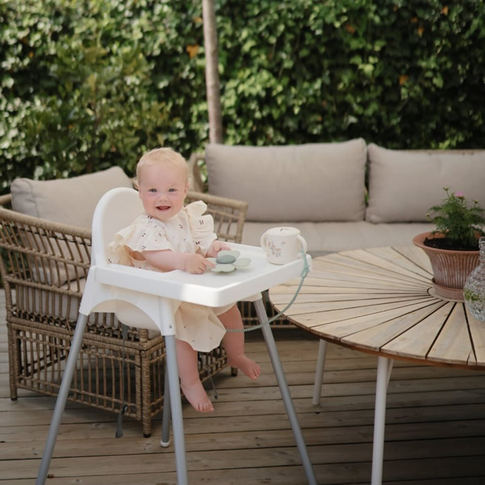 Mushie Taza Para Snack Silicona Print