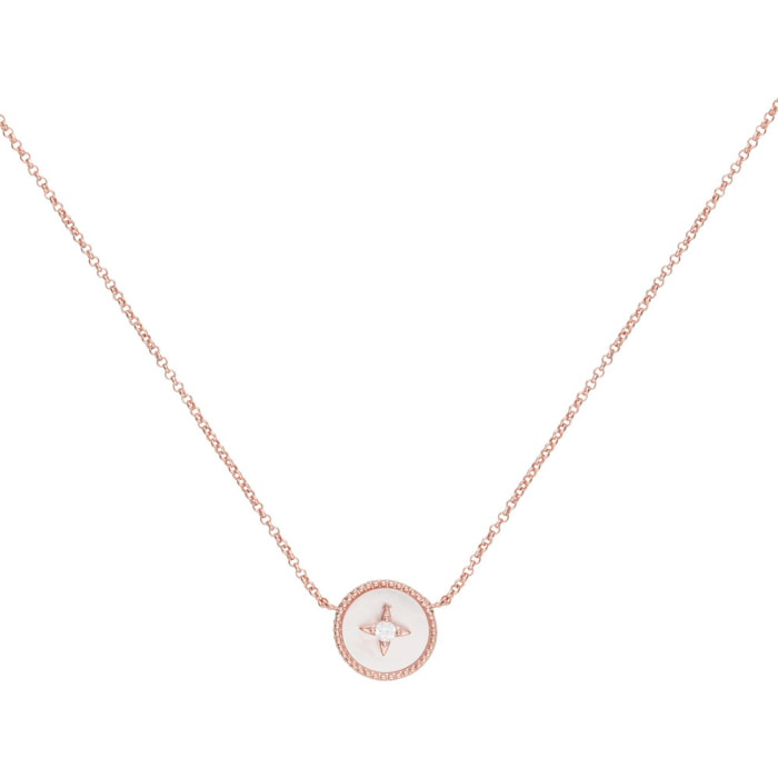 Collana U.S. Polo Assn. In metallo placcato oro rosa