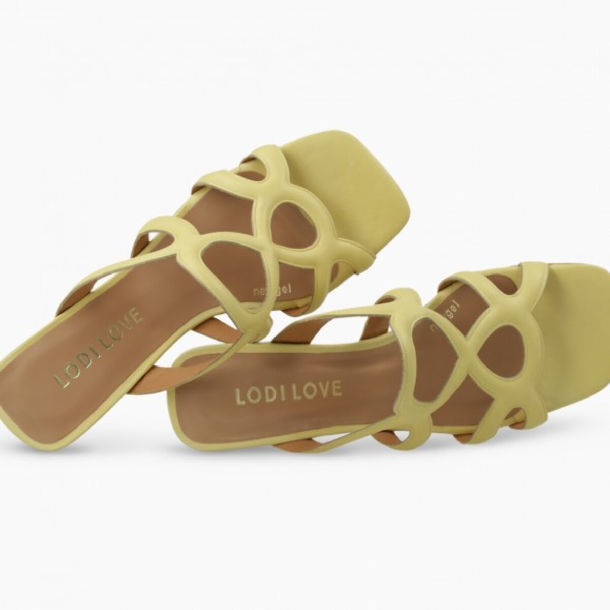 SANDALIAS AMARILLAS MIL5213-GO