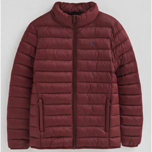 Giacca Chuck Embroidery granata con logo Rigby Go