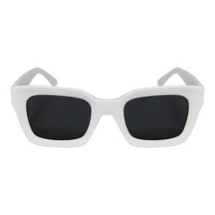 Gafas de sol OCEAN OSAKA - Blanco sólido / Ahumada