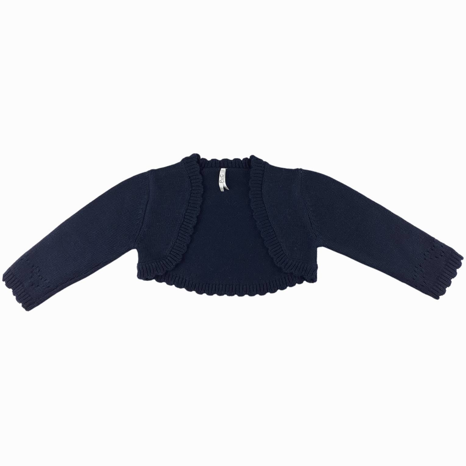 COPRISPALLE TRICOT BLU CUORICINI