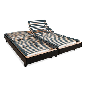 Ensemble Duo Flex 2 places | Sommiers électriques + Matelas Mémoire de forme