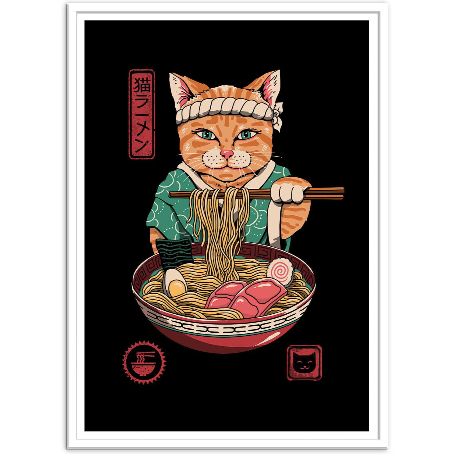 Affiche - Neko Ramen - Vincent Trinidad
