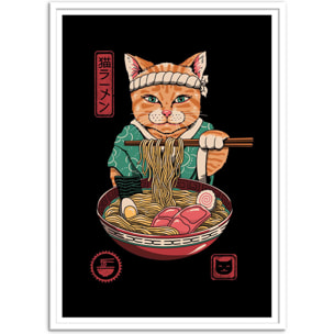 Affiche - Neko Ramen - Vincent Trinidad