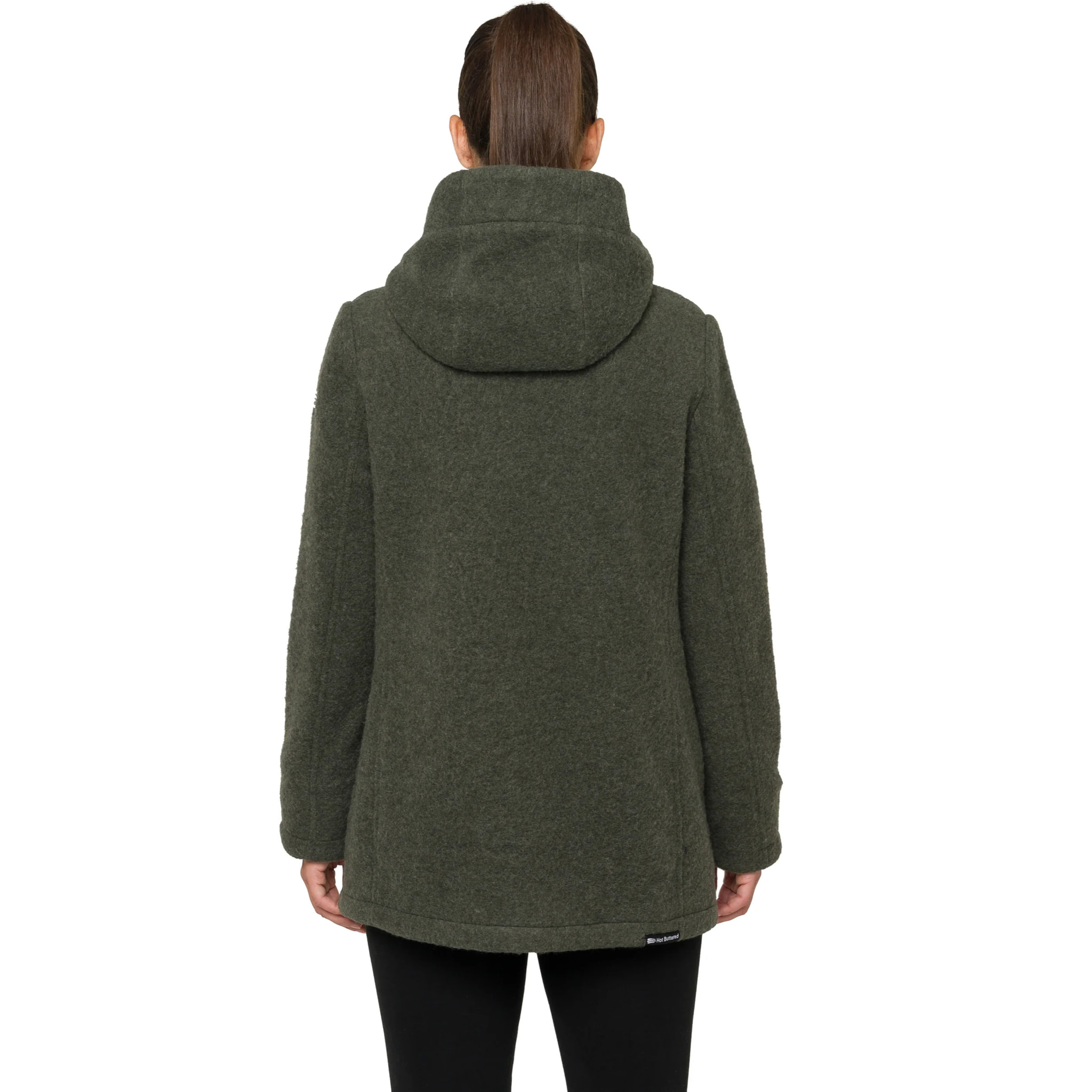 Cappotto JAIPUR imbottito verde