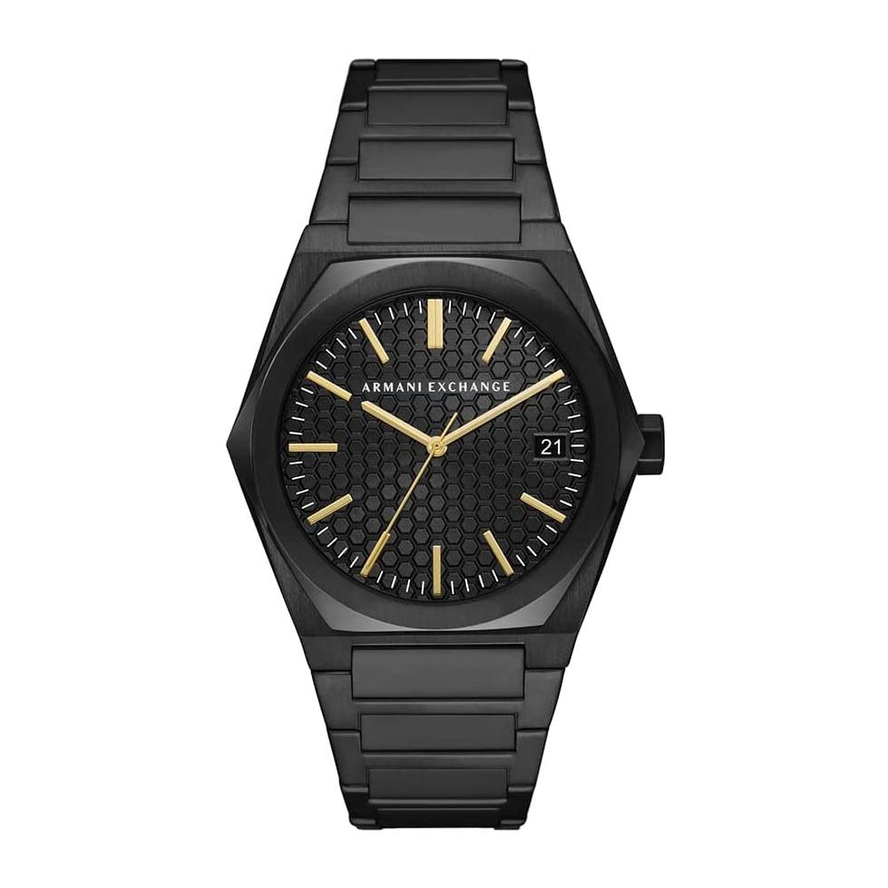 Orologio Armani Exchange GERALDO Acciaio Nero