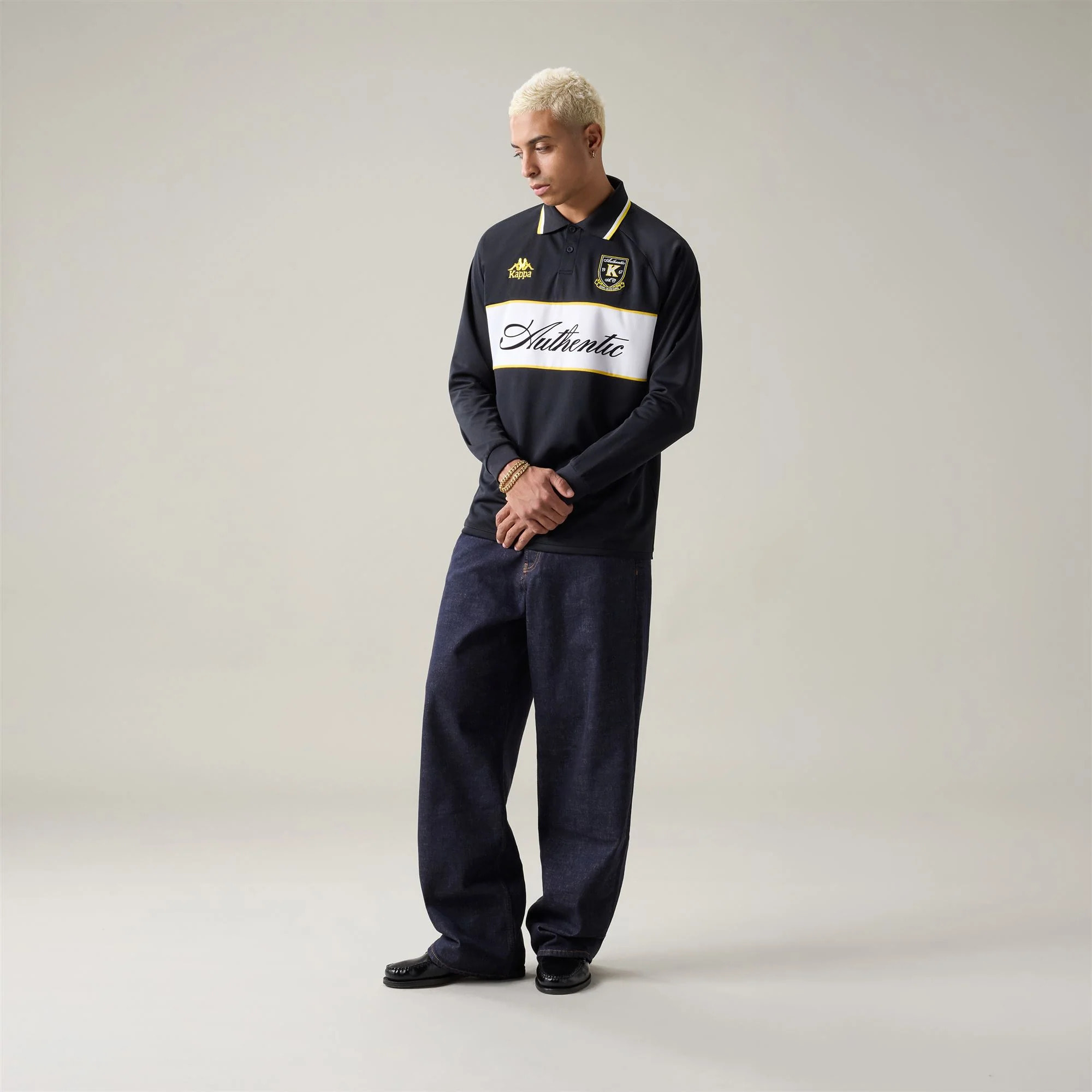 Maglie gioco Kappa Uomo Authentic Odran Nero