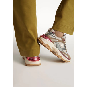 Zapatillas Deportivas de Mujer 347 Track Flame Arena / Plata