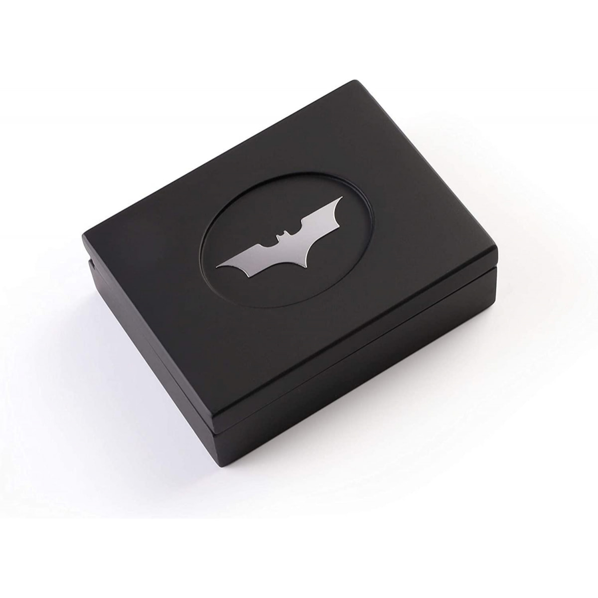 Batman Batarang Fermasoldi Pieghevole con Clip Nero Noble Collection