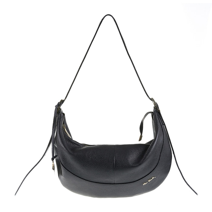 Borsa a spalla da donna Made in Italy - Modello Aveline - 100% pelle - 45.0 x 24.0 x 8.0 cm