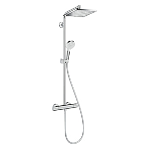 Colonne de douche Crometta E 240 EcoSmart avec mitigeur thermostatique