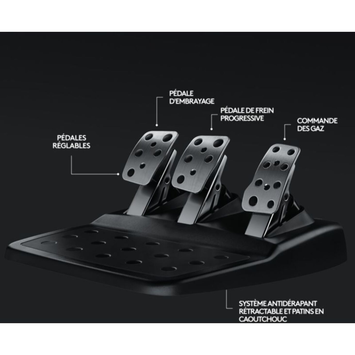 Volant + Pédalier LOGITECH G29 Driving Force PS5/PS4/PS3/PC