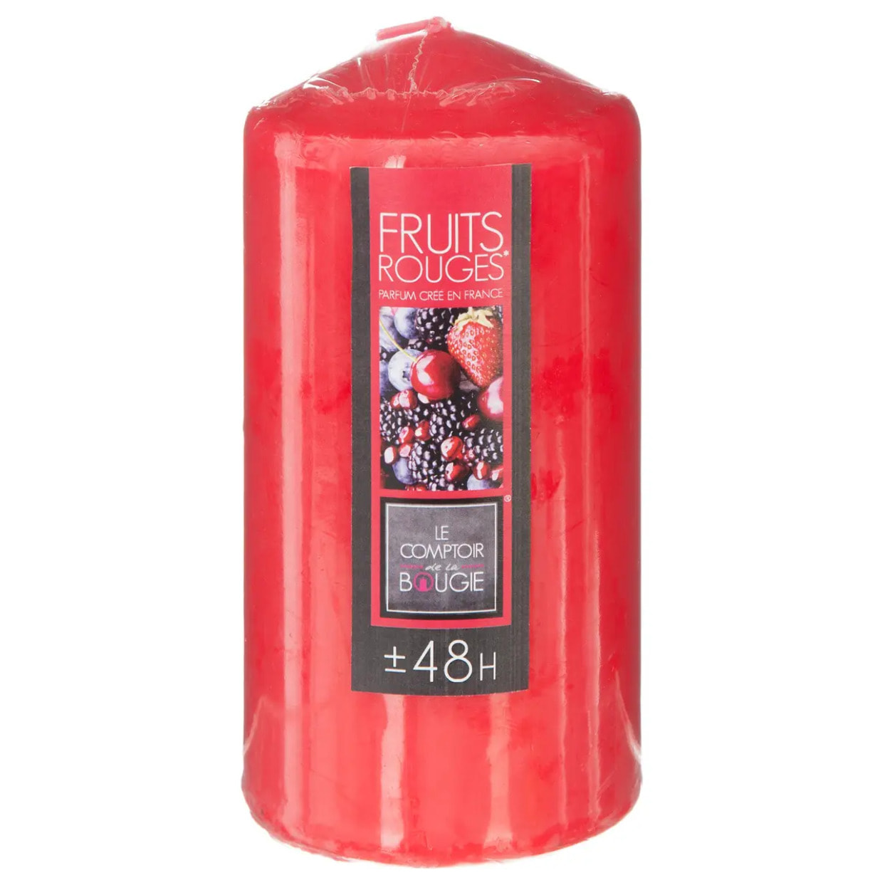 Bougie parfumée "Nina" - fruits rouges - 400g